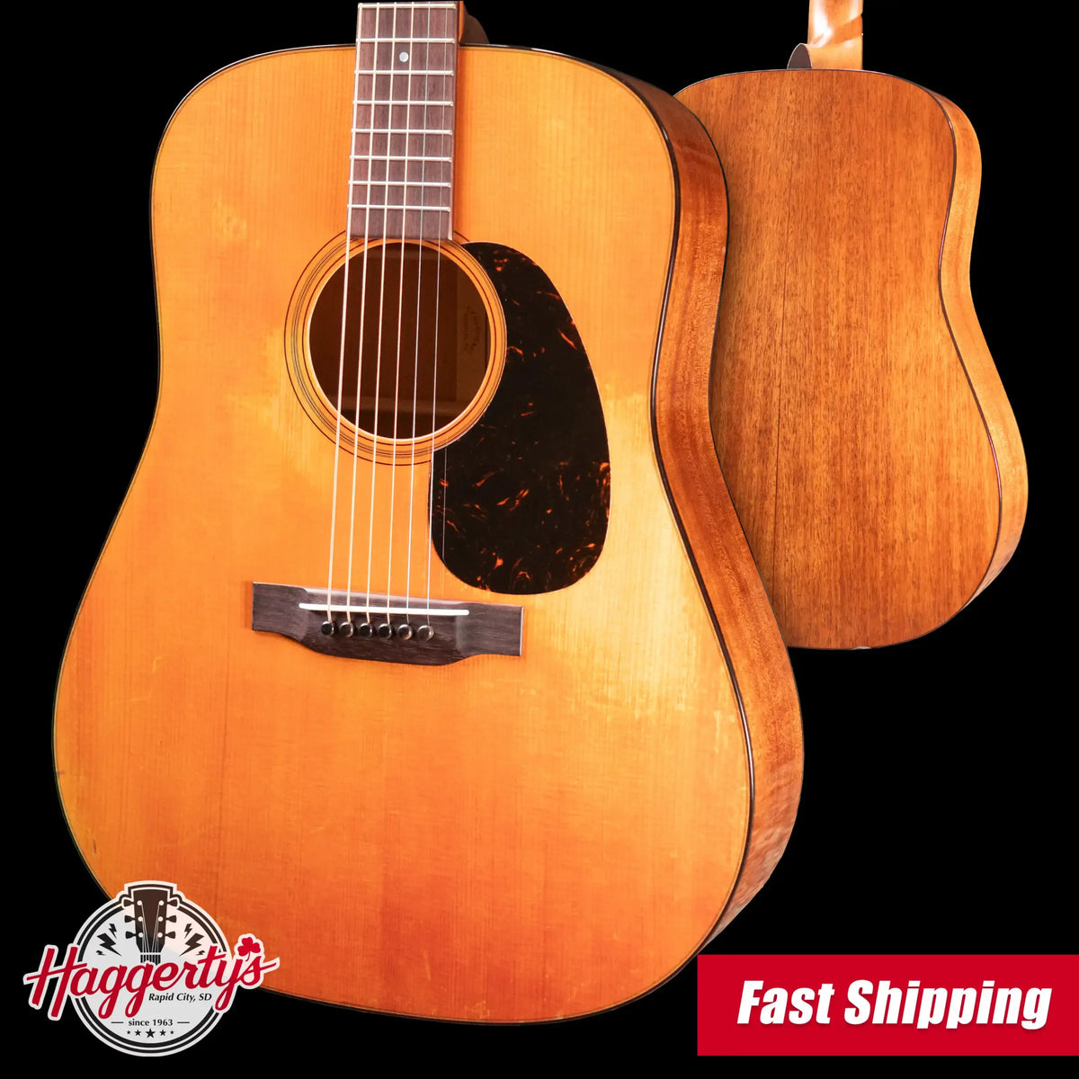 Martin D-18 1955 CFM IV 70th Dreadnought Acoustic Guitar with Hardshell Case - Floor Demo