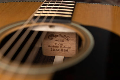 Martin D-28 Modern Deluxe Acoustic Guitar with Hardshell Case