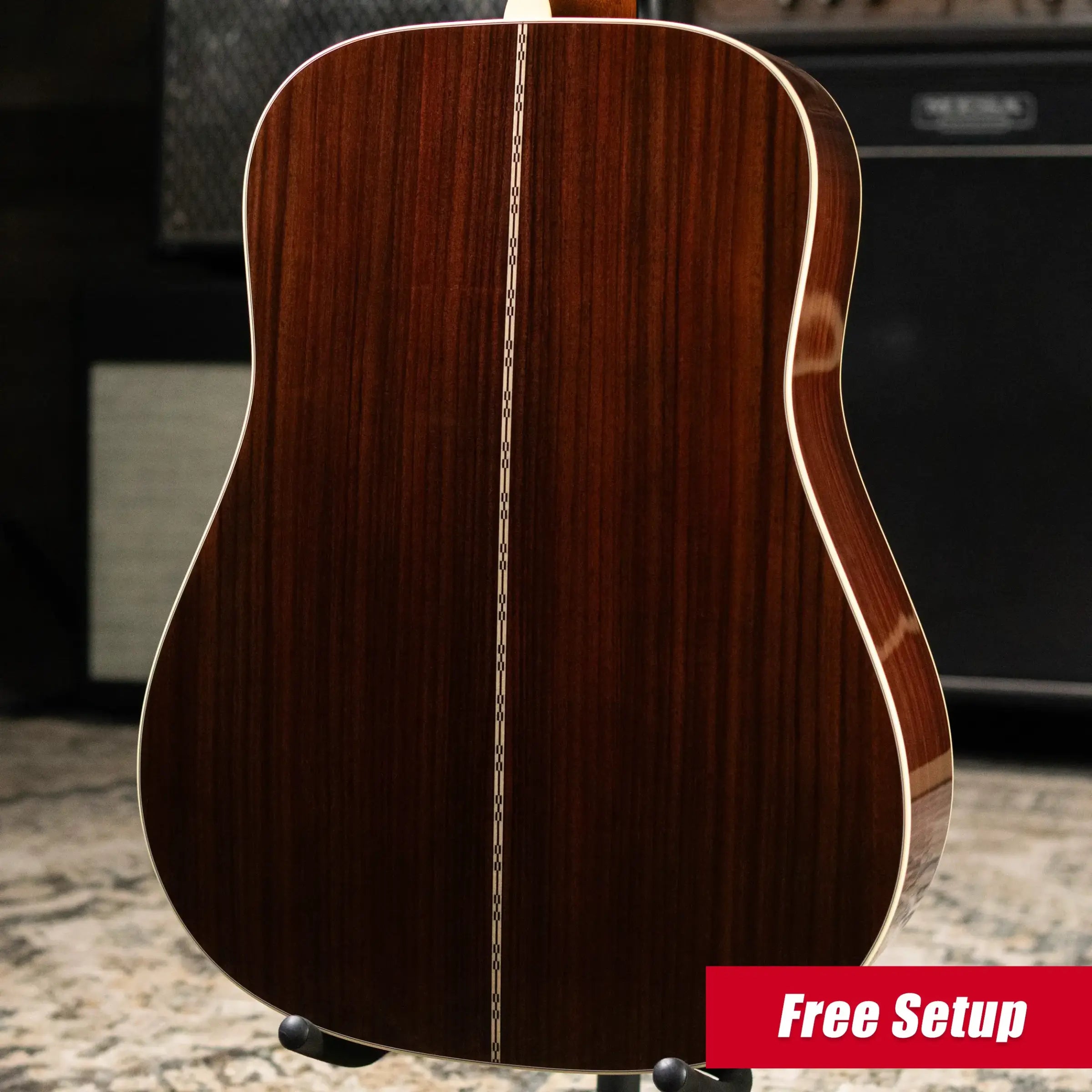 Martin D-28 Standard Series Dreadnought Acoustic Guitar - Gloss 1935 Sunburst with Hardshell Case
