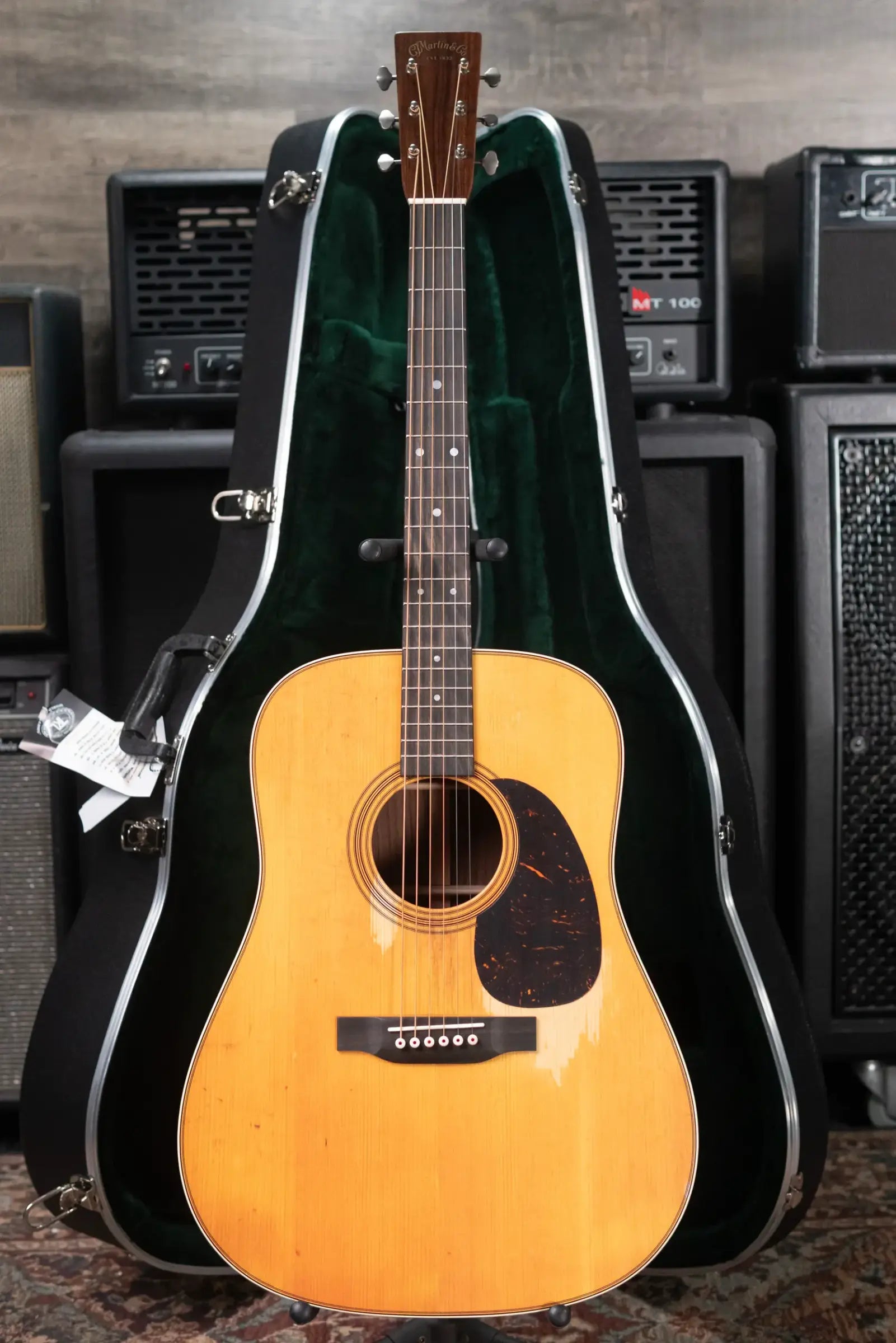 Martin D-28 StreetLegend Standard Series Acoustic Guitar - Natural with Hardshell Case