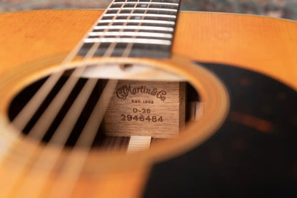 Martin D-28 StreetLegend Standard Series Acoustic Guitar - Natural with Hardshell Case