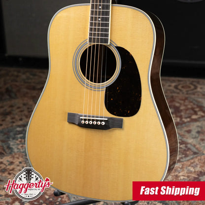 Martin D-35 Standard Series Acoustic Guitar - Natural with Hardshell Case