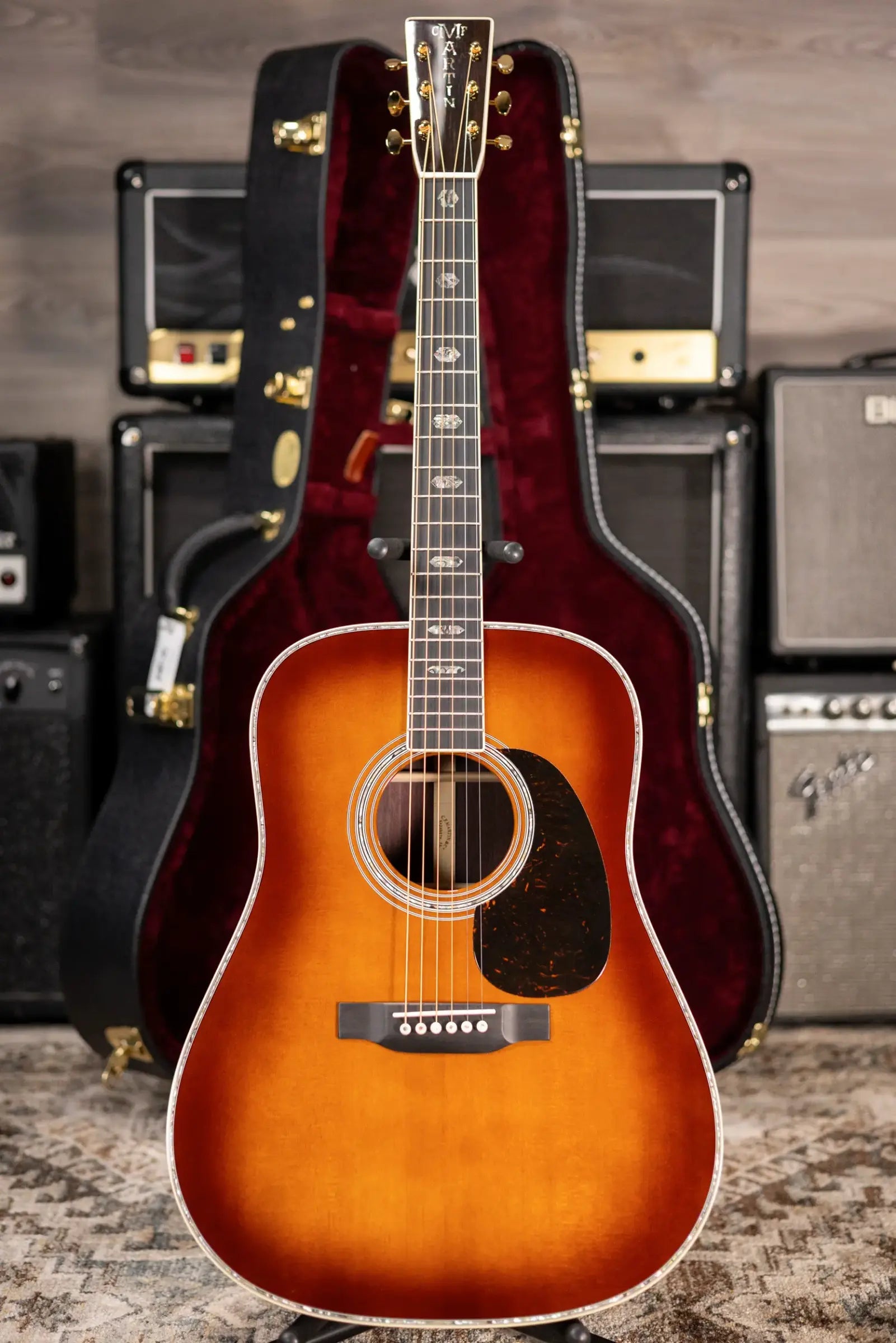 Martin D-41 Standard Series Acoustic Guitar - 1933 Ambertone with Hardshell Case