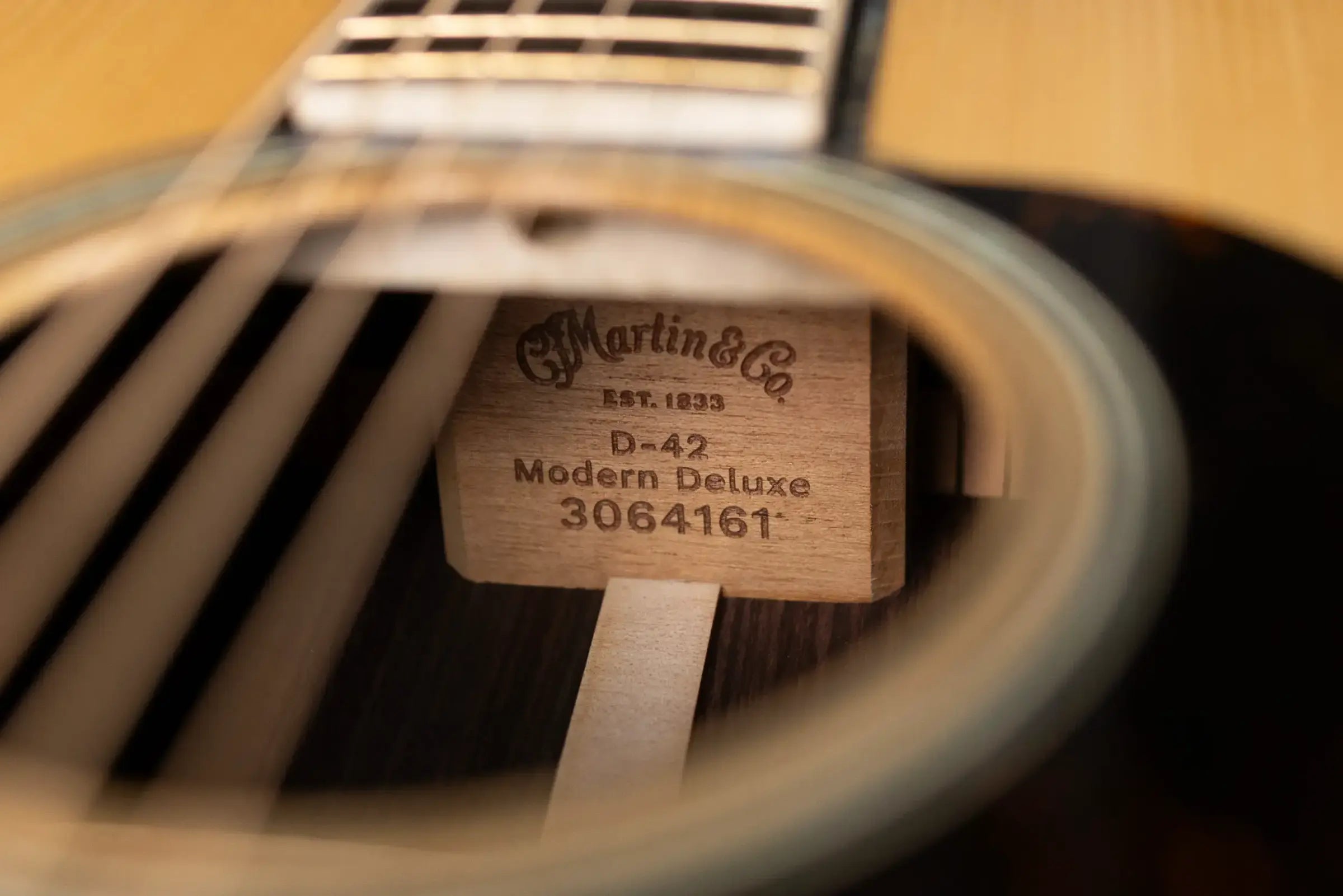 Martin D-42 Modern Deluxe Acoustic Guitar with Hardshell Case