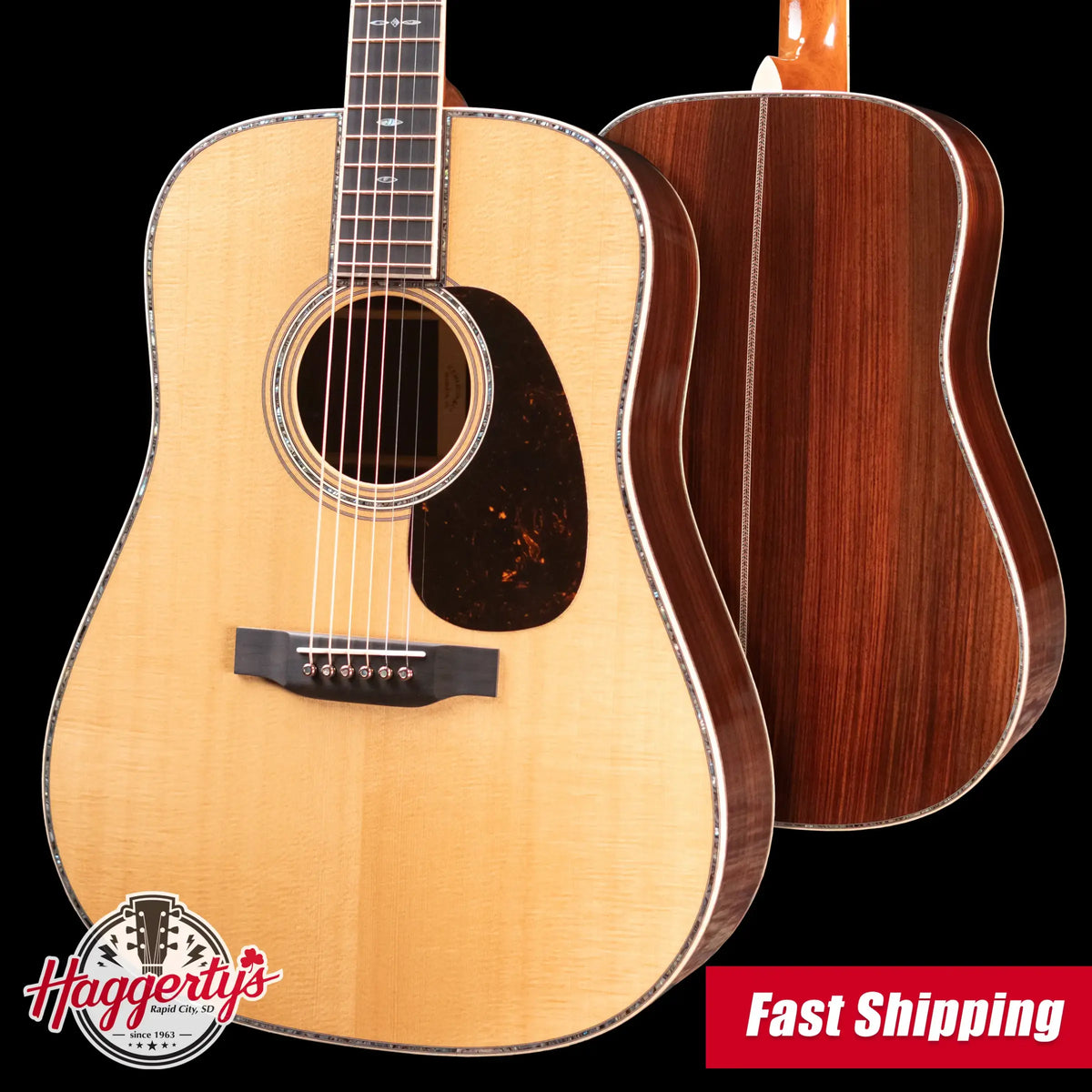 Martin D-45 Modern Deluxe Acoustic with Hardshell Case - Used