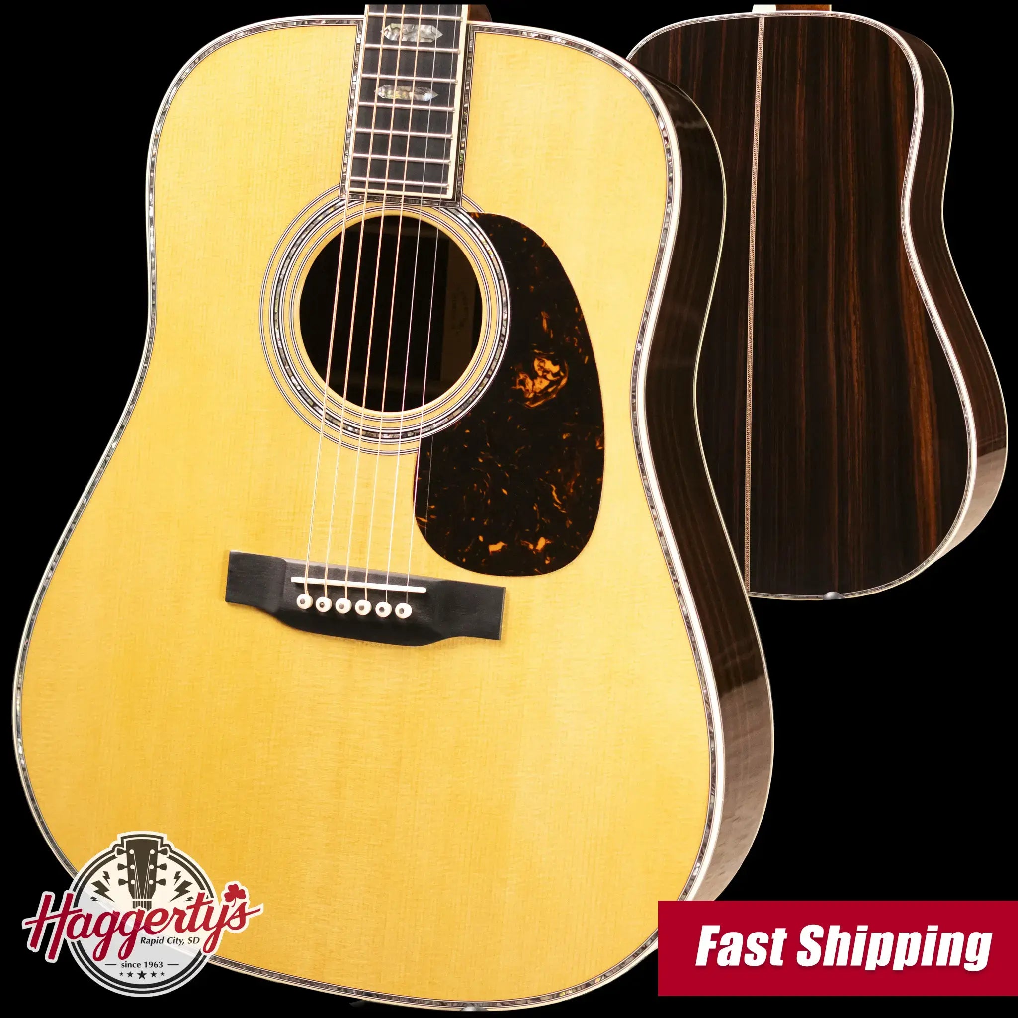Martin D-45 Standard Series Acoustic Guitar with Hardshell Case
