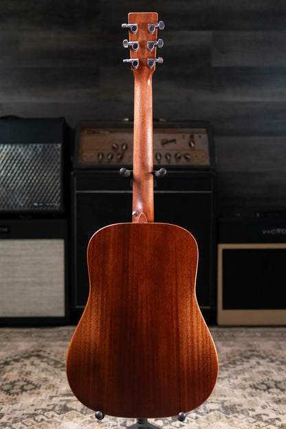 Martin D Jr-E StreetMaster Acoustic/Electric Guitar - Dark Distressed Mahogany with Gig Bag - Demo