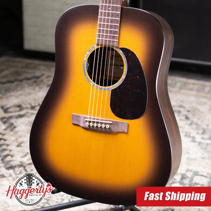 Martin D-X2e Brazilian Burst Special Acoustic/Electric Guitar with Gig Bag
