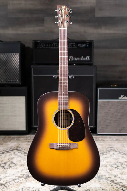 Martin D-X2e Brazilian Burst Special Acoustic/Electric Guitar with Gig Bag