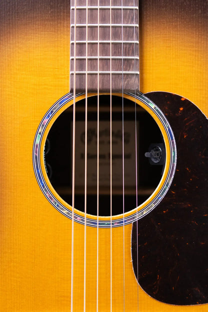 Martin D-X2e Brazilian Burst Special Acoustic/Electric Guitar with Gig Bag
