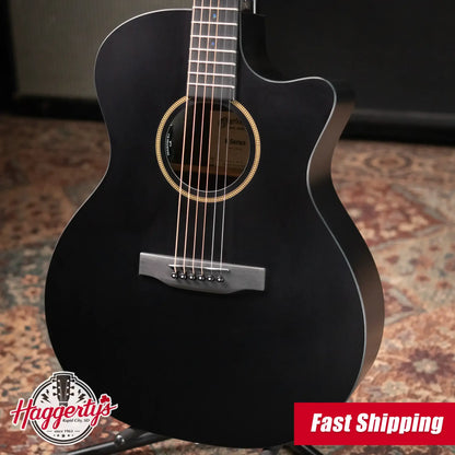 Martin GPC-X1E Acoustic Electric Guitar - Black with Gig Bag - Demo