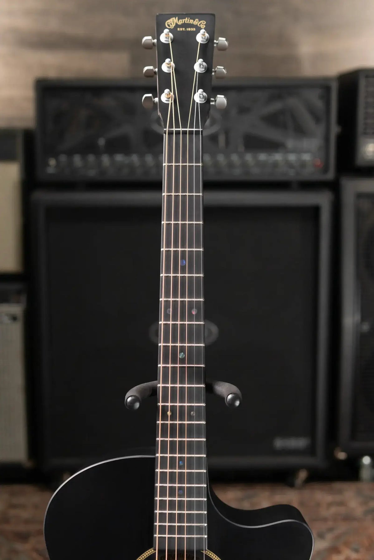 Martin GPC-X1E Acoustic Electric Guitar - Black with Gig Bag - Demo
