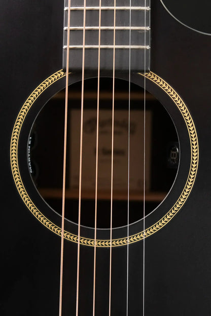 Martin GPC-X1E Acoustic Electric Guitar - Black with Gig Bag - Demo