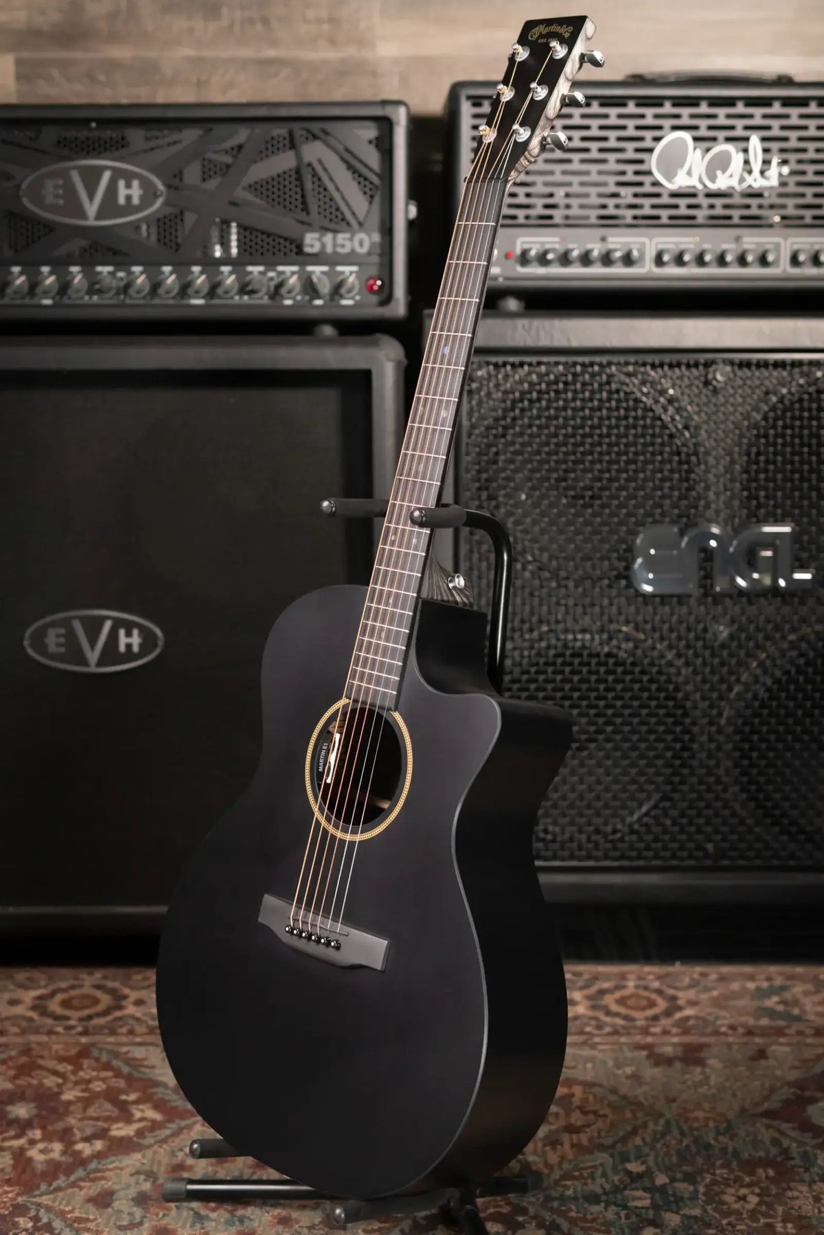 Martin GPC-X1E Acoustic Electric Guitar - Black with Gig Bag - Demo