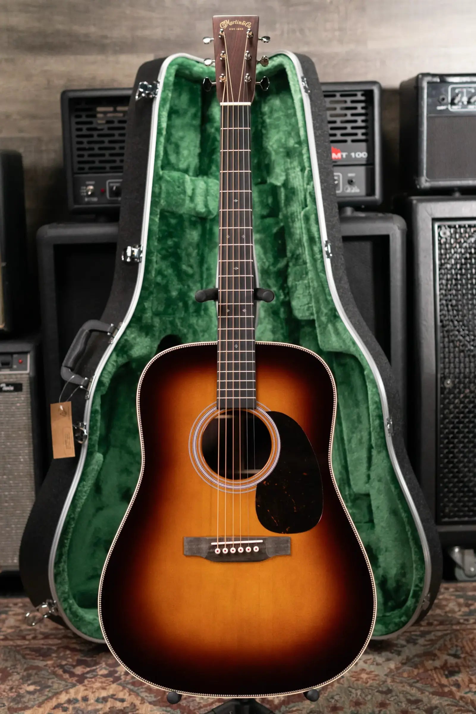 Martin HD-28 Standard Series Acoustic Guitar - 1935 Sunburst with Hardshell Case
