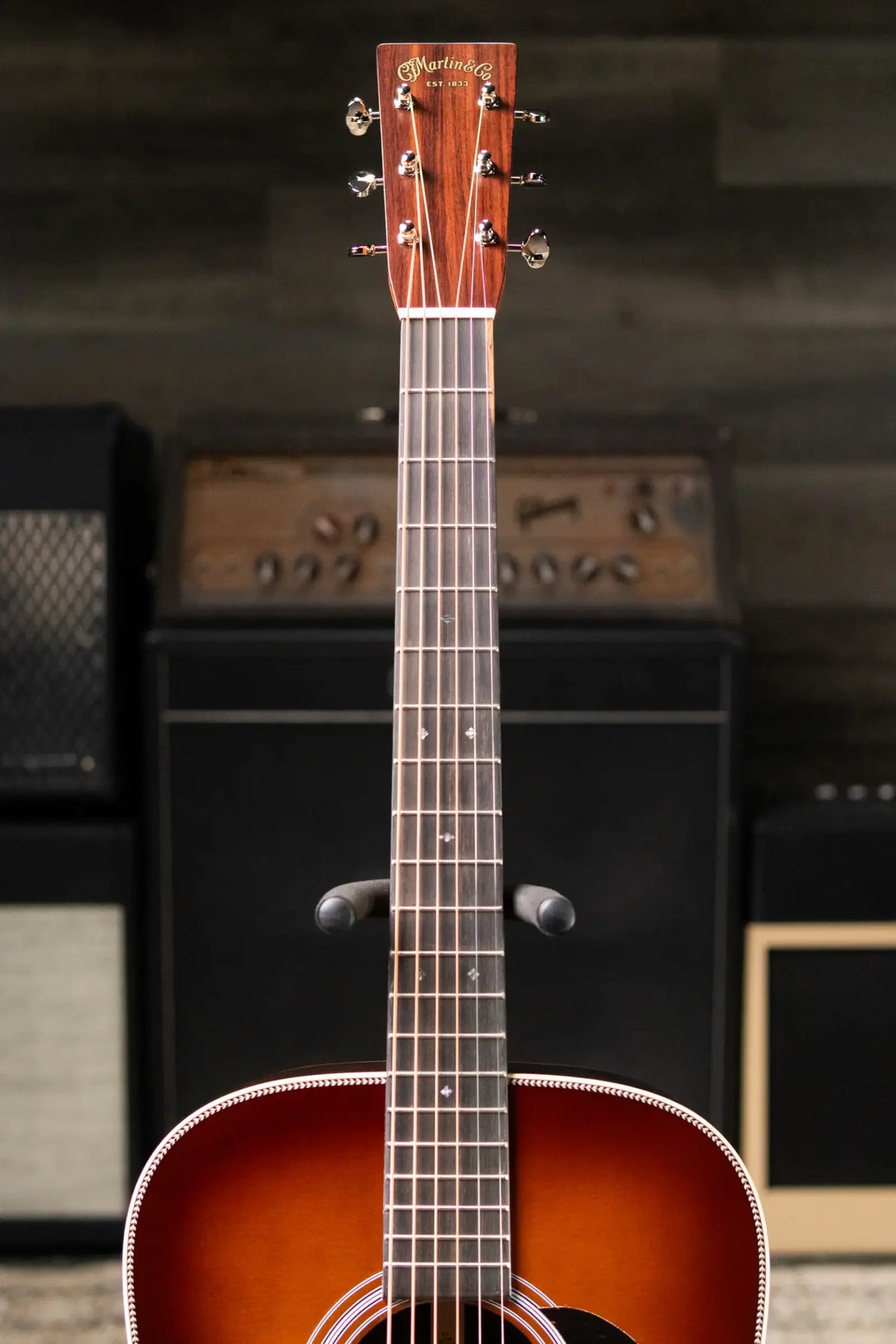 Martin HD-28 Standard Series Dreadnought Acoustic Guitar - 1933 Ambertone with Hardshell Case - Demo
