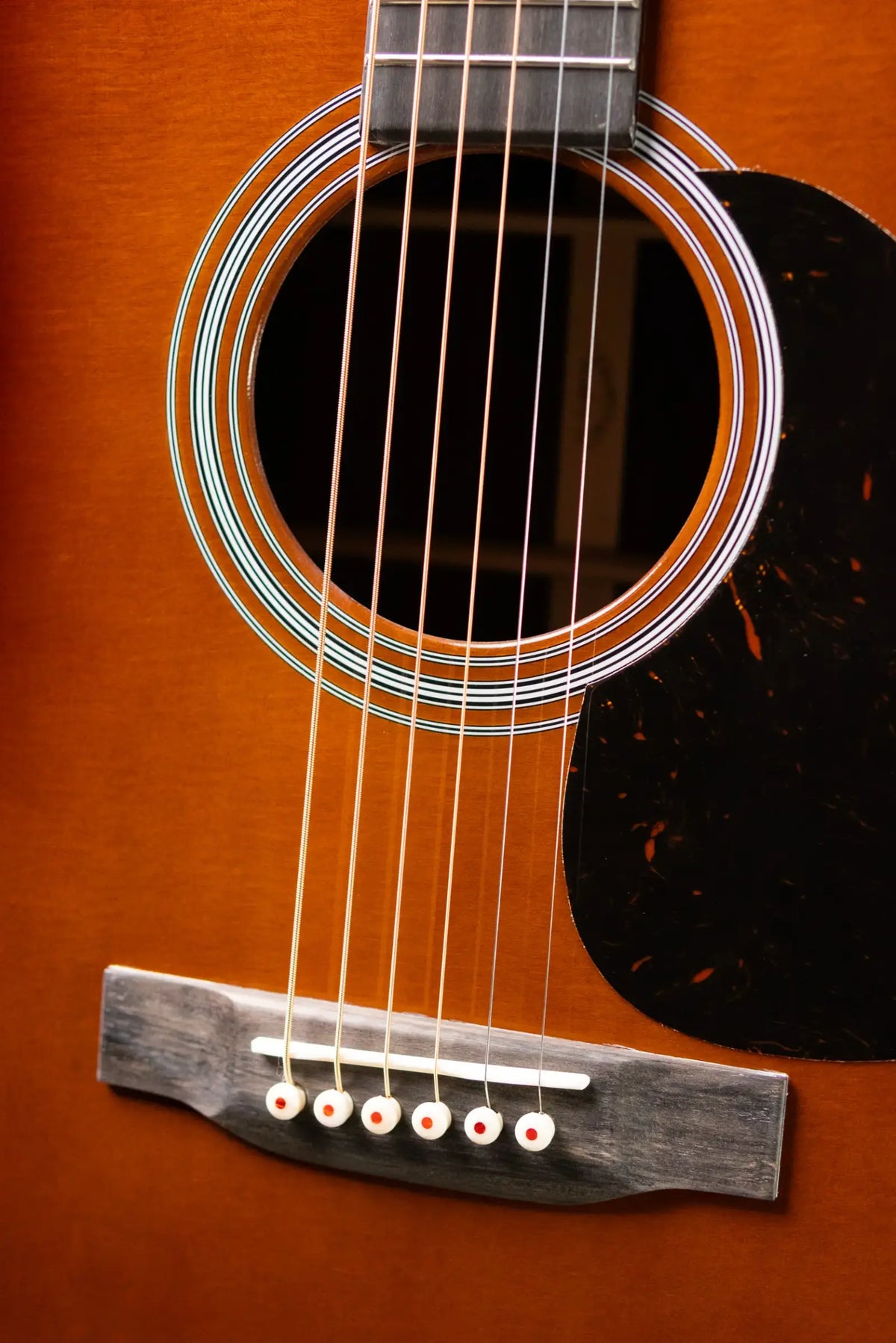 Martin HD-28 Standard Series Dreadnought Acoustic Guitar - 1933 Ambertone with Hardshell Case - Demo