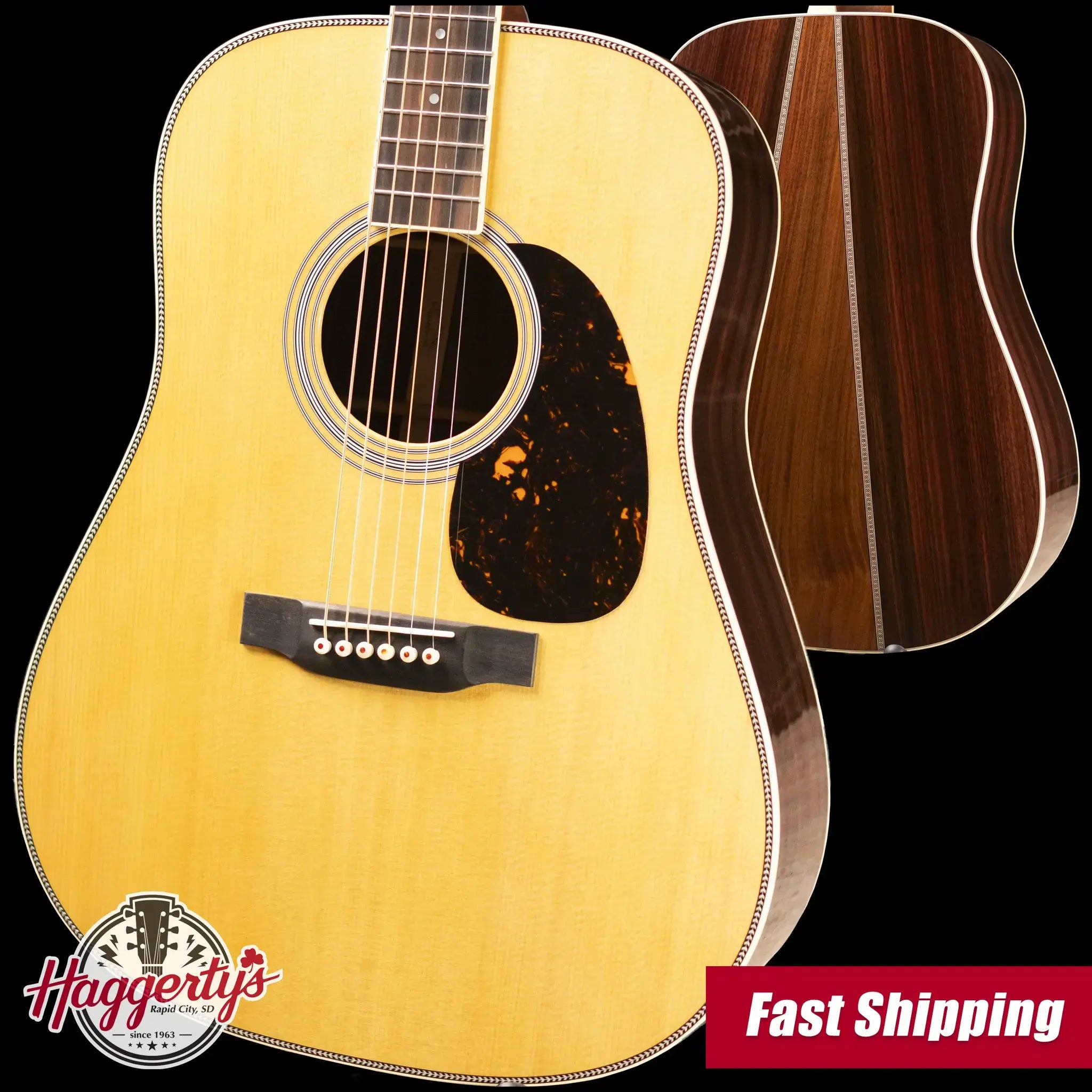 Martin HD-35 Standard Series Acoustic Guitar with Hardshell Case