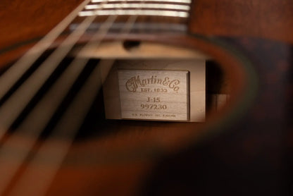 Martin J-15 Acoustic Guitar with Hardshell Case - Used