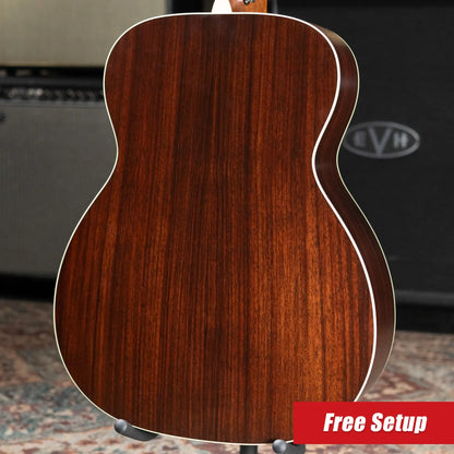 Martin J-16E Left-Handed 16 Series Acoustic/Electric Guitar - Cream with Gig Bag