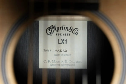 Martin LX1 Little Martin Acoustic Guitar - Natural with Gig Bag