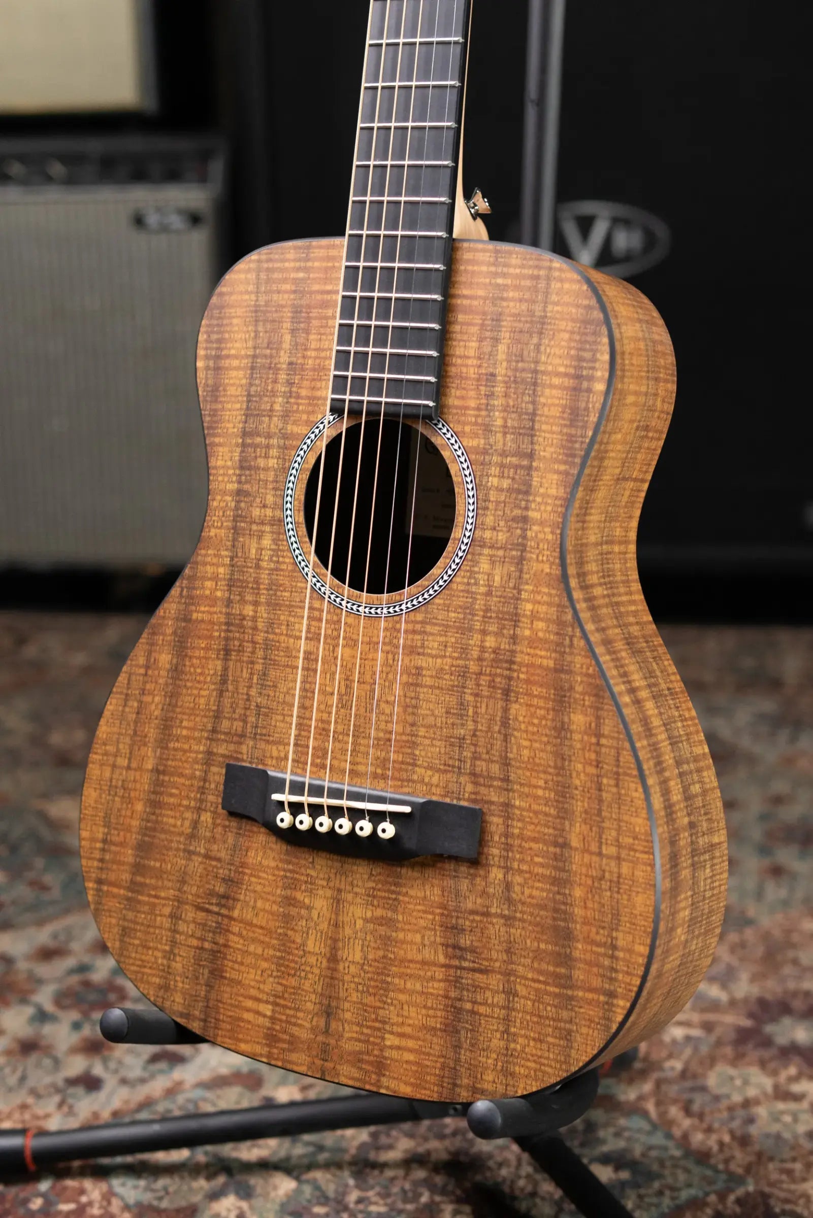 Martin LXK2 Little Martin Acoustic Guitar - Natural with Gig Bag
