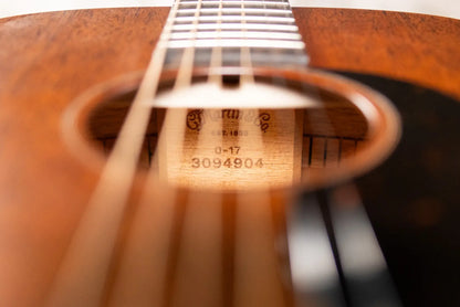 Martin Limited Edition 0-17 Standard Series Acoustic Guitar - All Mahogany with Hardshell Case