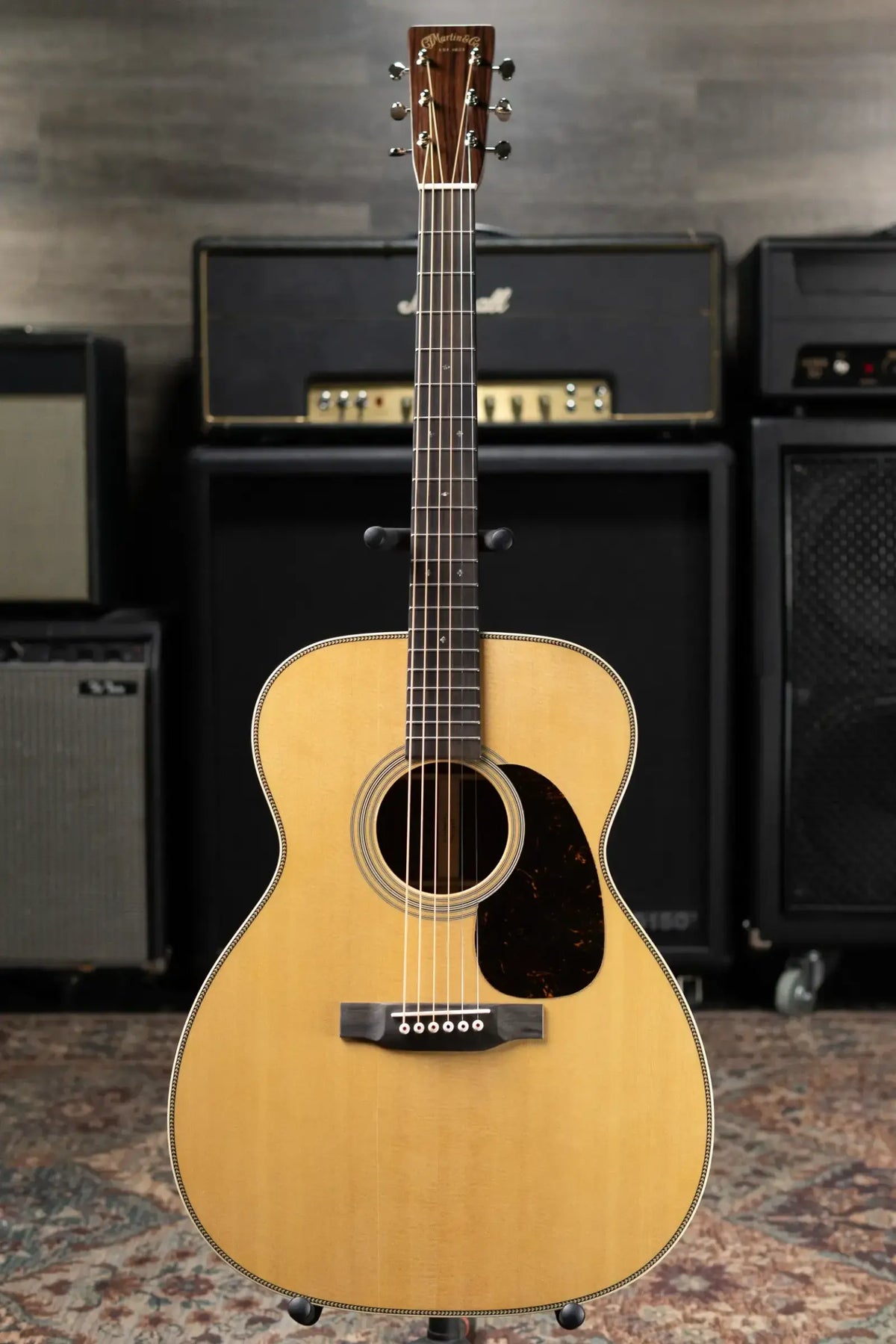 Martin M-28 Standard Series Acoustic Guitar - Natural with Hardshell Case