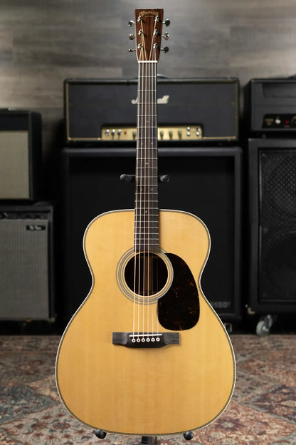 Martin M-28 Standard Series Acoustic Guitar - Natural with Hardshell Case