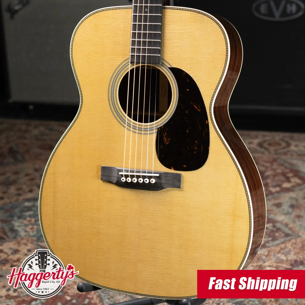 Martin M-28 Standard Series Acoustic Guitar - Natural with Hardshell Case