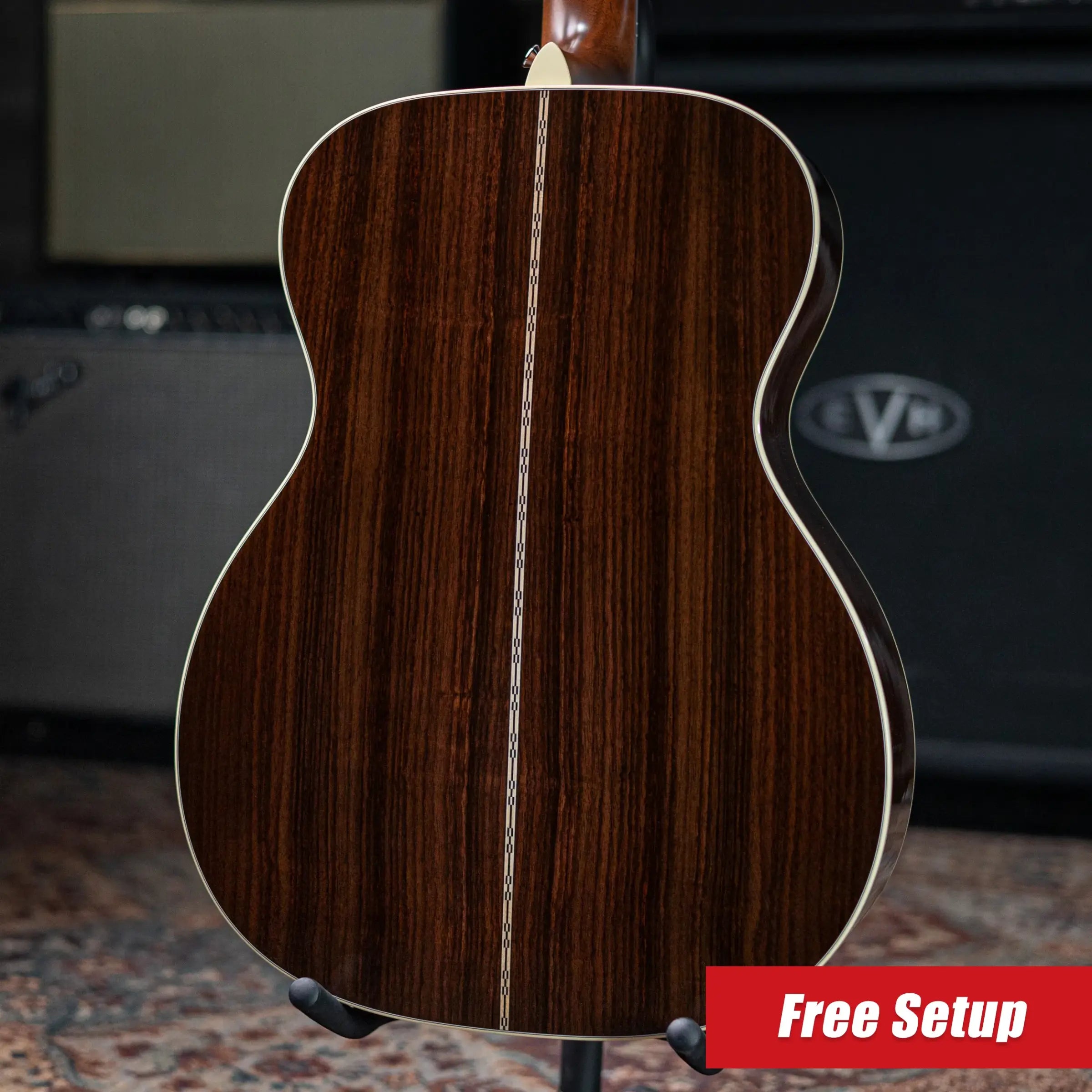 Martin OM-28E Standard Series Acoustic/Electric Guitar with Hardshell Case
