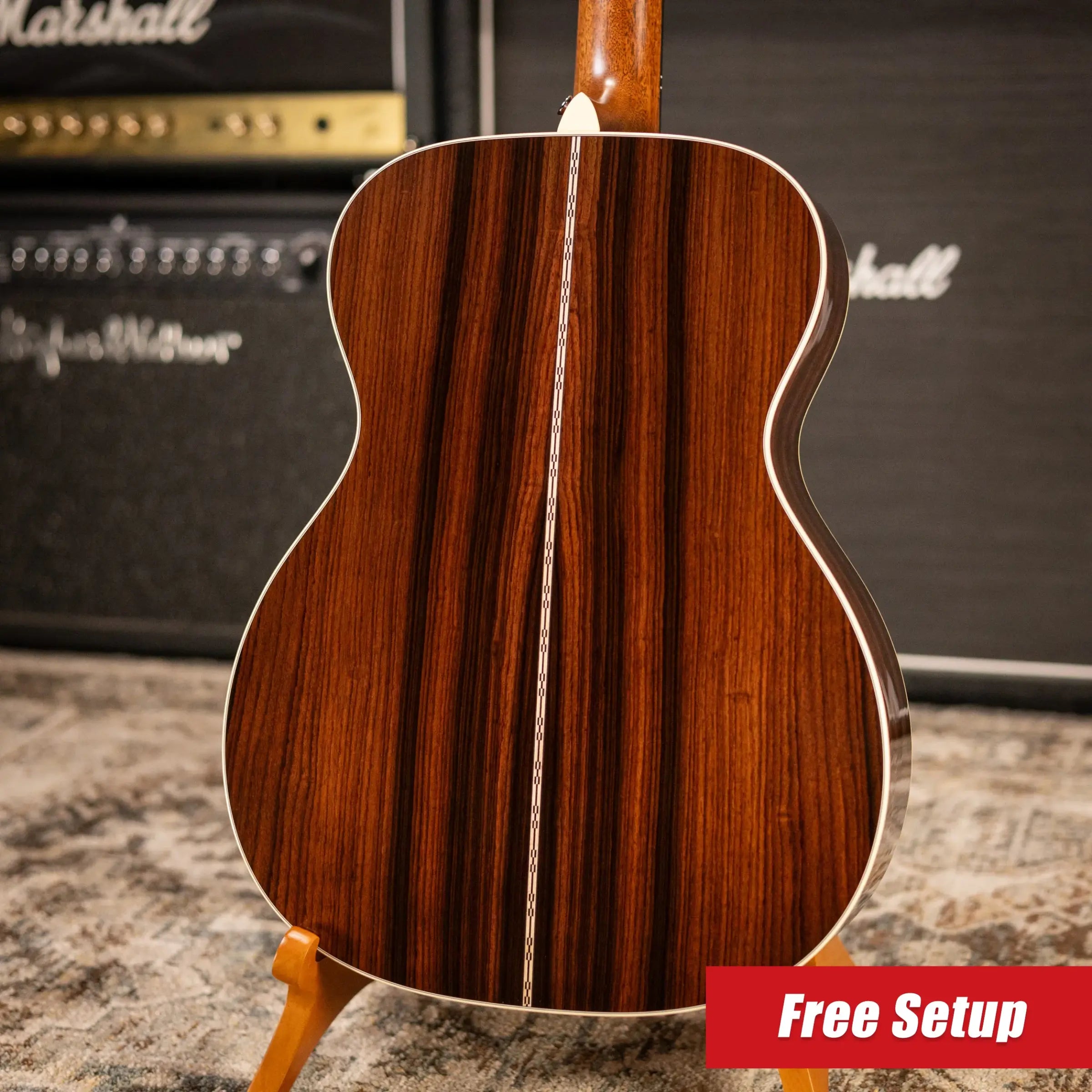 Martin OM-28E Standard Series Acoustic/Electric Guitar with Hardshell Case