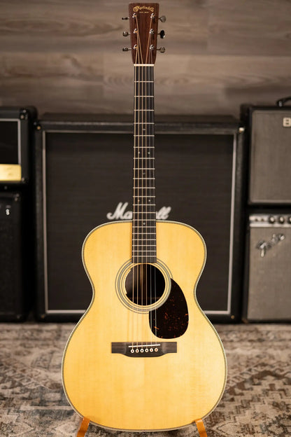 Martin OM-28E Standard Series Acoustic/Electric Guitar with Hardshell Case