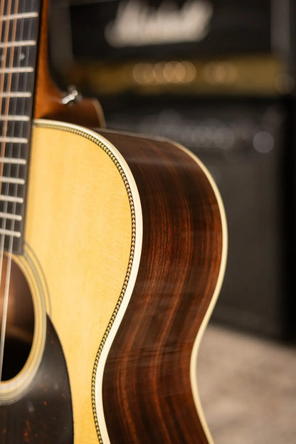 Martin OM-28E Standard Series Acoustic/Electric Guitar with Hardshell Case