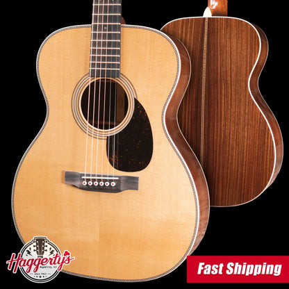 Martin OM-28 Modern Deluxe Acoustic Guitar with Hardshell Case - Demo