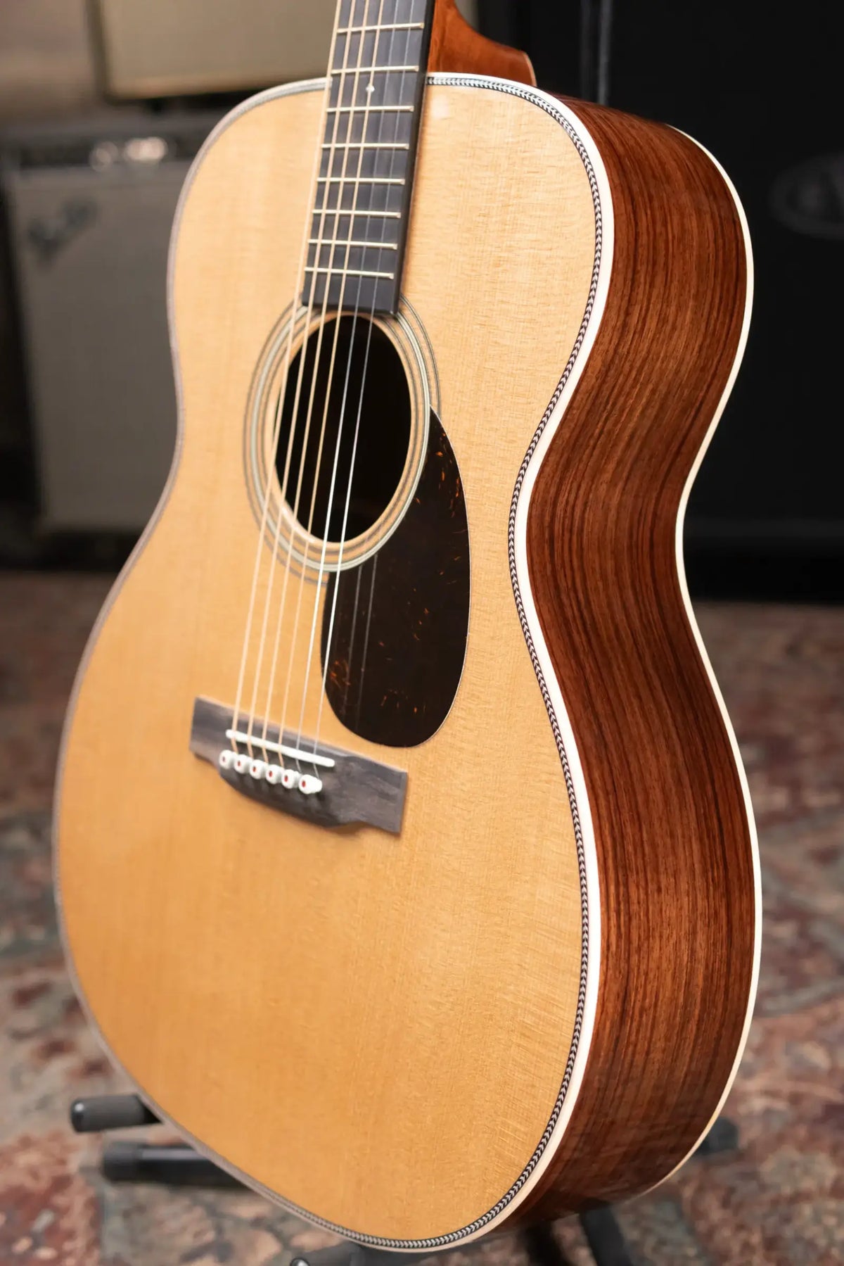 Martin OM-28 Modern Deluxe Acoustic Guitar with Hardshell Case - Demo