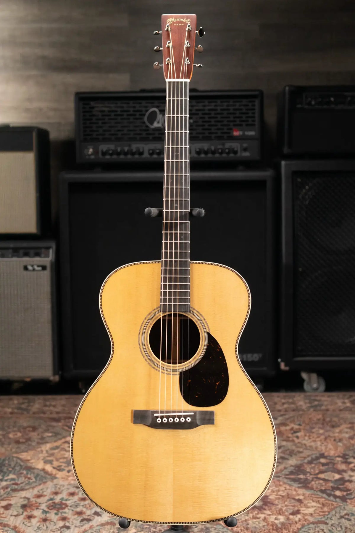 Martin OM-28 Standard Series Acoustic Guitar with Hardshell Case - Demo