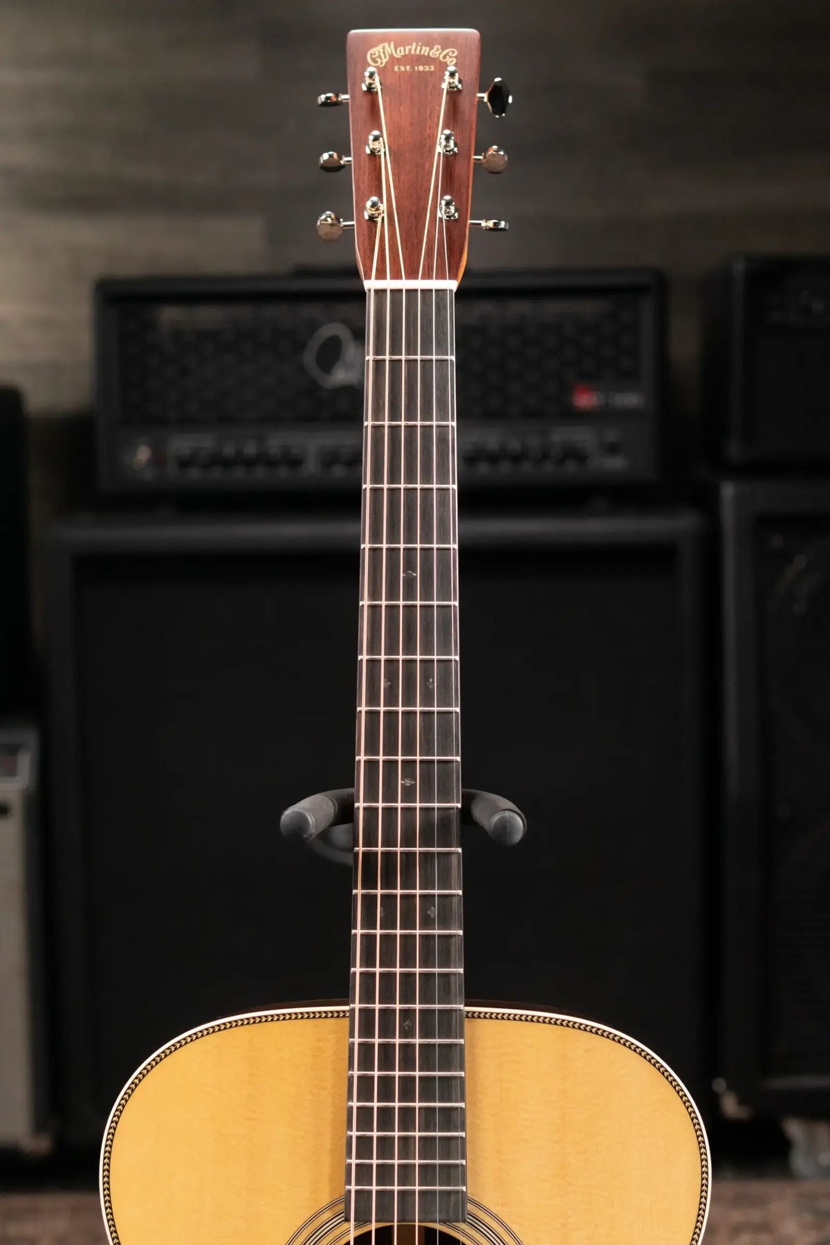 Martin OM-28 Standard Series Acoustic Guitar with Hardshell Case - Demo