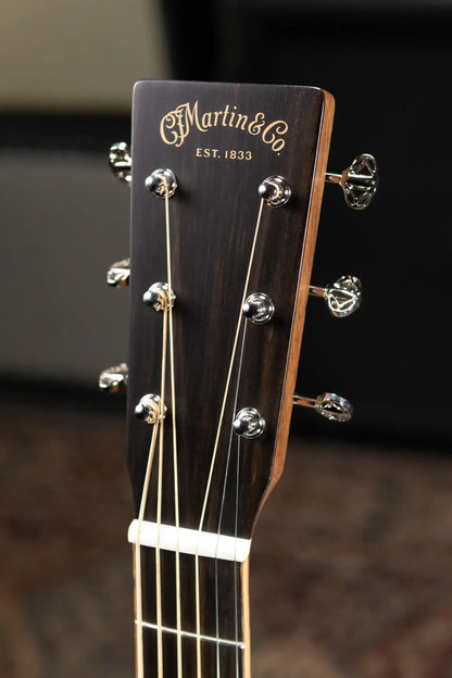 Martin OM-35 Inception Acoustic Guitar - Dark Toasted Burst with Hardshell Case