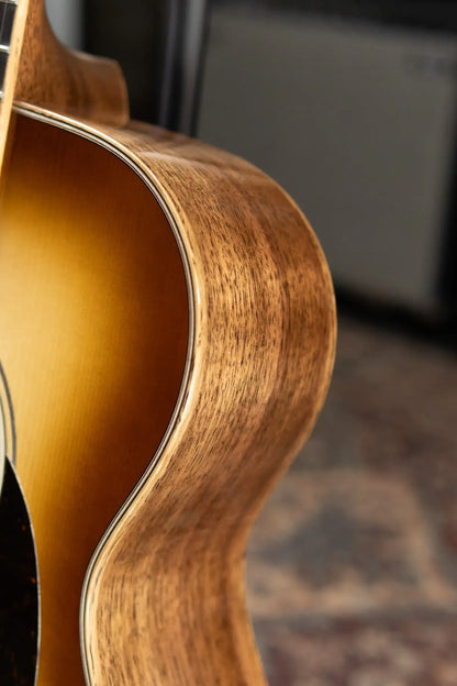 Martin OM-35 Inception Acoustic Guitar - Dark Toasted Burst with Hardshell Case