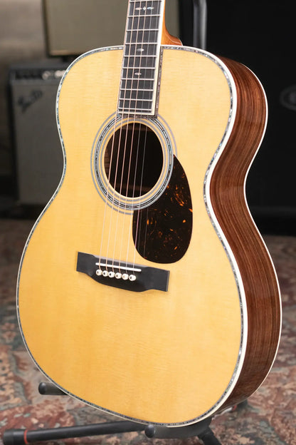 Martin OM-42 Standard Series Acoustic Guitar with Hardshell Case - Demo