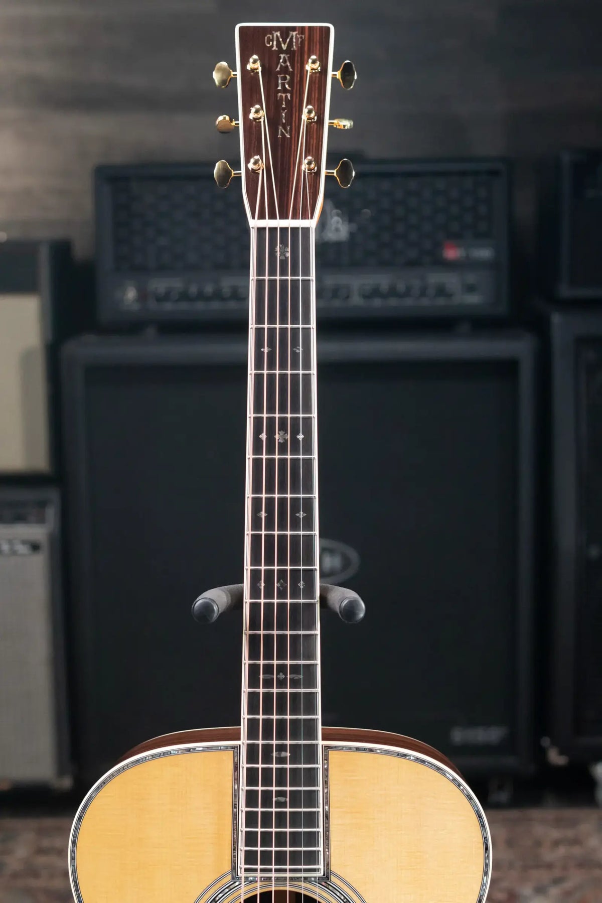 Martin OM-42 Standard Series Acoustic Guitar with Hardshell Case - Demo