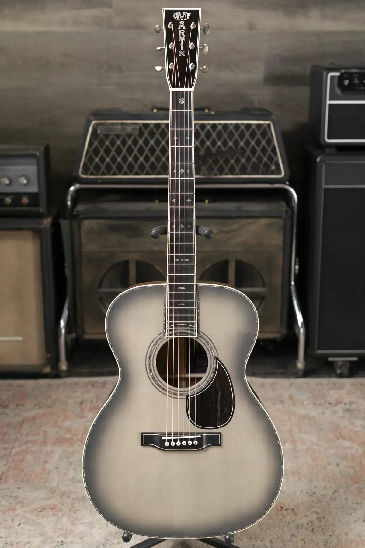 Martin OM-45JM 20th Anniversary John Mayer Signature Acoustic/Electric Guitar with Hardshell Case