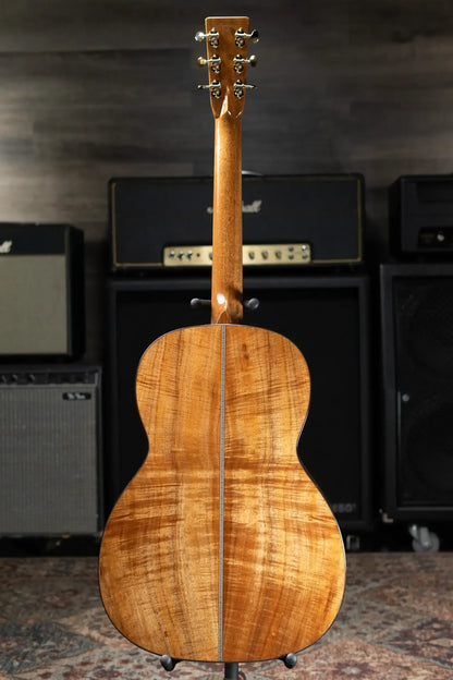 Martin O'ahu K-42 Hibiscus Acoustic Guitar - Dark Toasted Burst with Hardshell Case