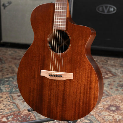 Martin SC-10E Modern Sapele Acoustic/Electric Guitar - Dark Mahogany with Softshell Gig Bag