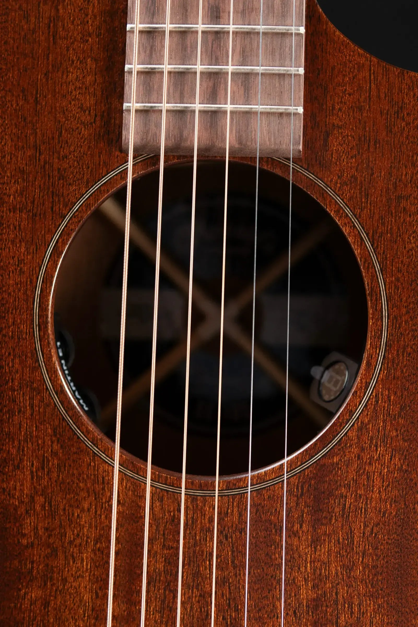Martin SC-10E Modern Sapele Acoustic/Electric Guitar - Dark Mahogany with Softshell Gig Bag