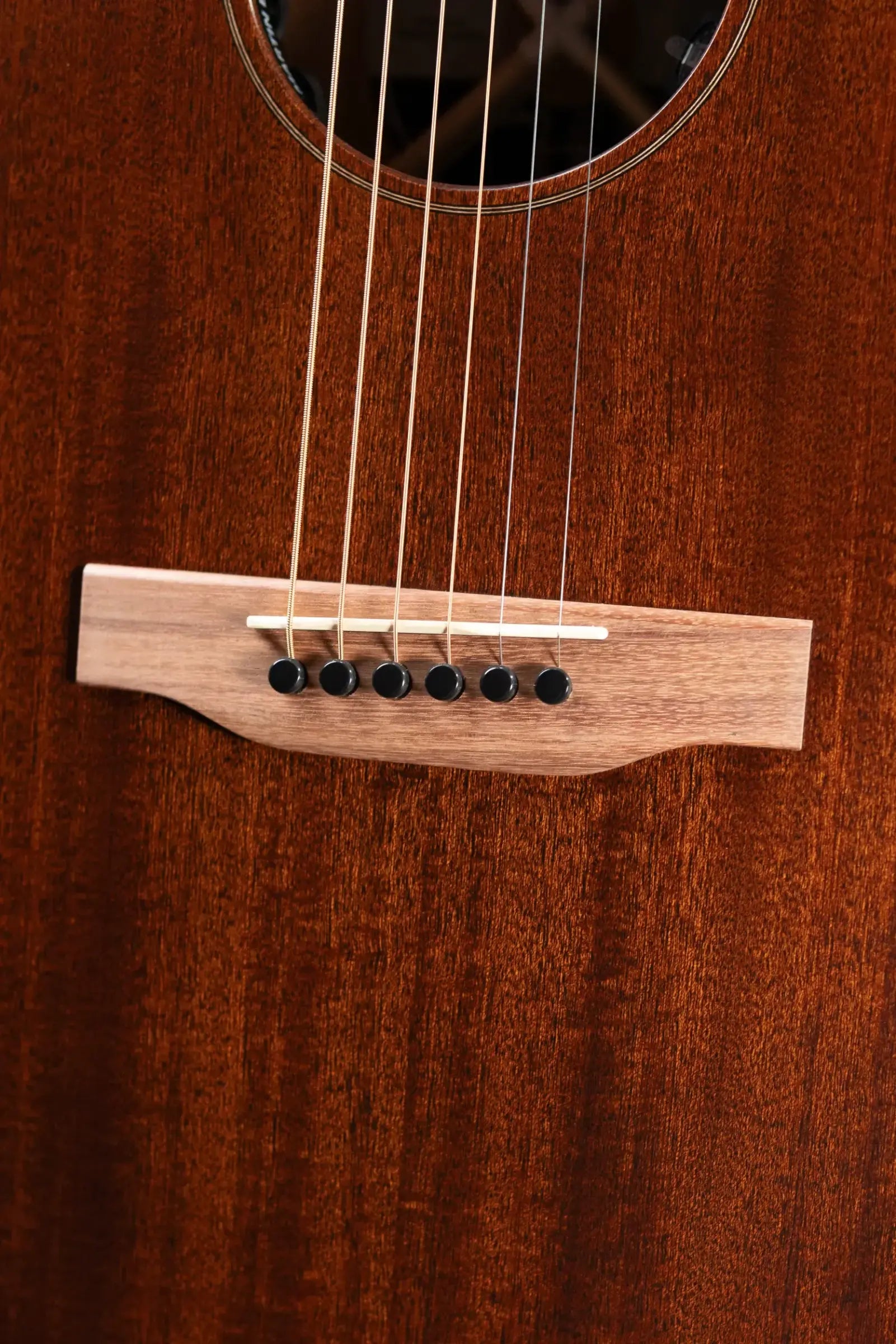 Martin SC-10E Modern Sapele Acoustic/Electric Guitar - Dark Mahogany with Softshell Gig Bag