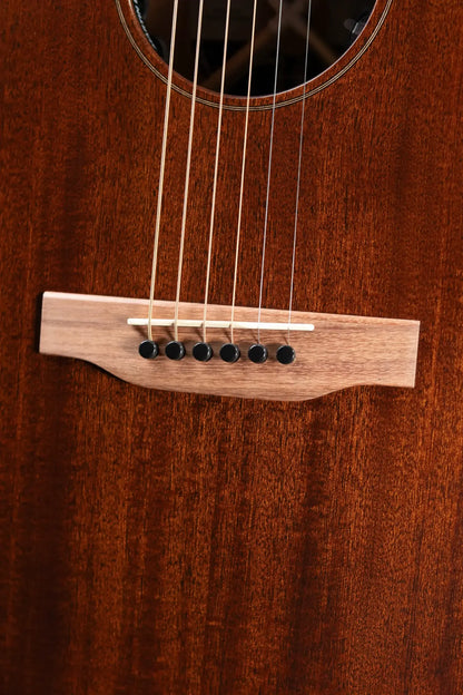 Martin SC-10E Modern Sapele Acoustic/Electric Guitar - Dark Mahogany with Softshell Gig Bag