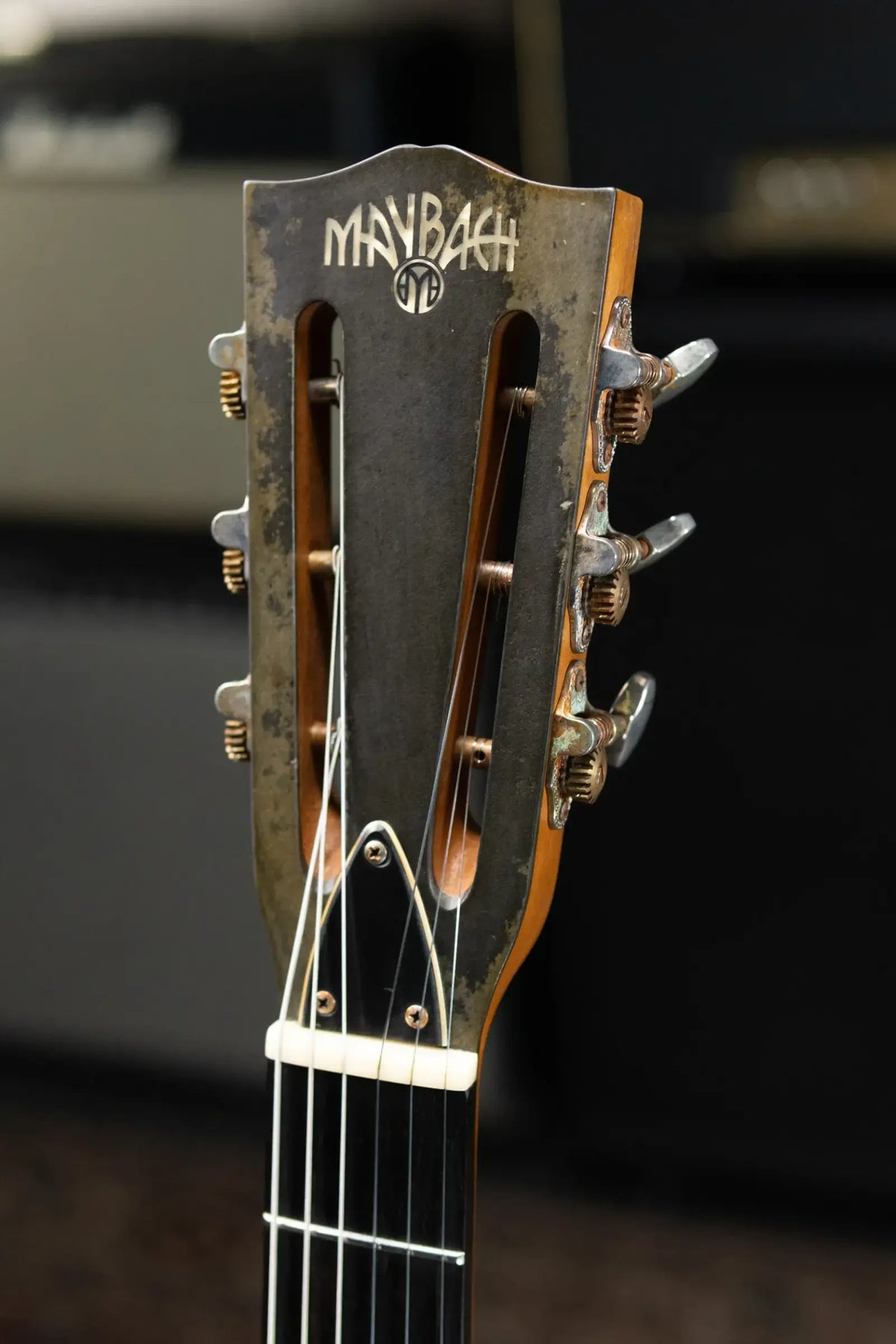 Maybach 2023 NAMM Masterbuilt Little Wing Electric Guitar - Charcoal with Hardshell Case - Used