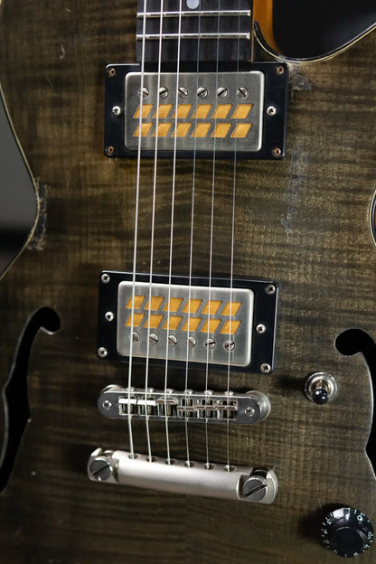 Maybach 2023 NAMM Masterbuilt Little Wing Electric Guitar - Charcoal with Hardshell Case - Used